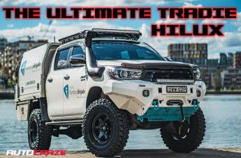 TOYOTA HILUX N80 4WD SHOK MATTE BLACK